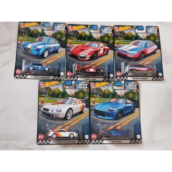 Hot Wheels 1:64 Zestaw Boulevard Case T - 5 szt